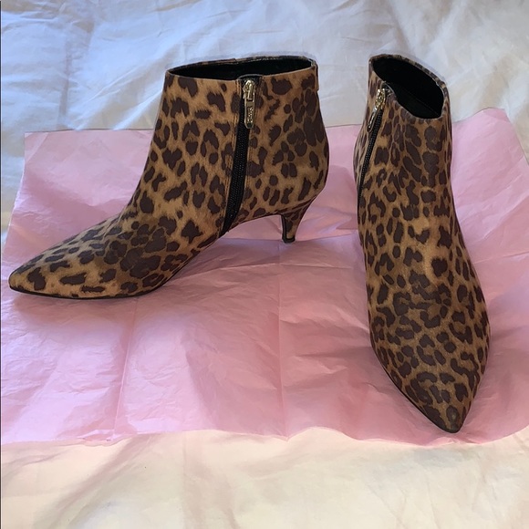 Circus by Sam Edelman cheetah print ankle boots - Picture 1 of 5